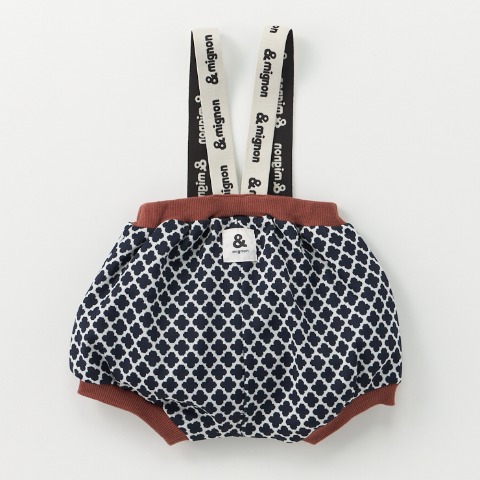 ベビー　サスペンダー付ブルマ（70～80cm・&mignon）