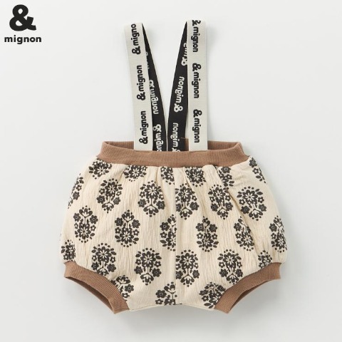 ベビー　サスペンダー付ブルマ（70～80cm・&mignon）