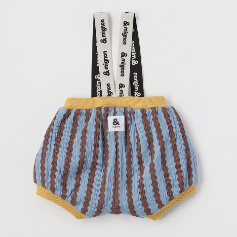 ベビー　サスペンダー付ブルマ（70～80cm・&mignon）