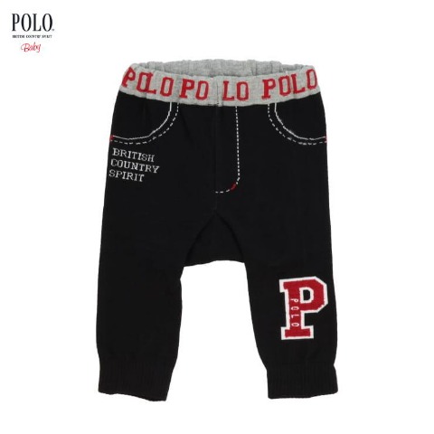 ベビー　ニットパンツ（80-100cm・POLO BCS Baby）
