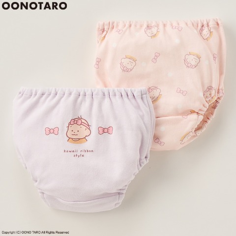 ベビー　2枚組ショーツ (90・95cm　おおのたろう)