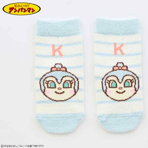 ベビー　クルーソックス（9～14cm・それいけ！アンパンマン）