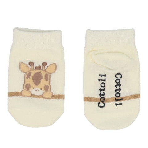 ベビー 3足組スニーカー丈ソックス（9~15cm・Cottoli）