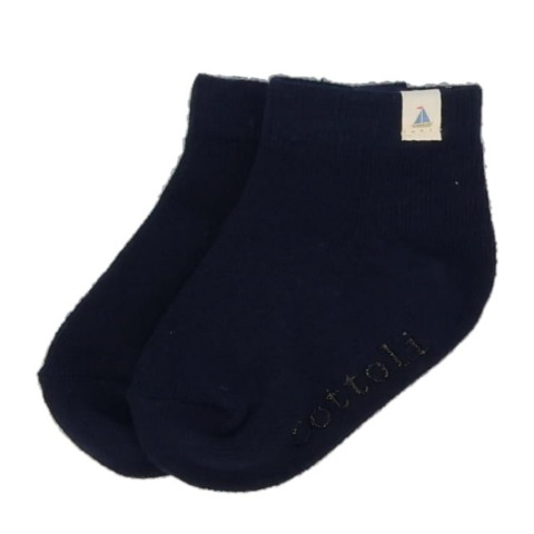 ベビー 3足組スニーカー丈ソックス（9~15cm・Cottoli）