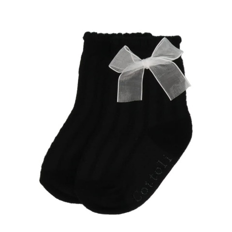 ベビー 3足組クルーソックス（9~15cm・Cottoli）