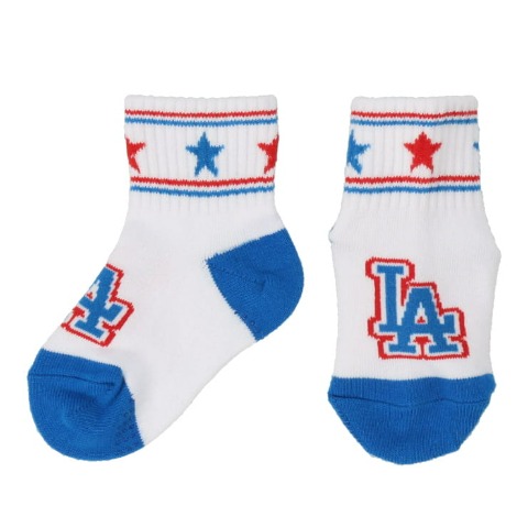 ベビー 3足組ショート丈ソックス(9-15cm MLB)