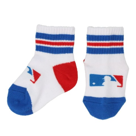 ベビー 3足組ショート丈ソックス(9-15cm MLB)