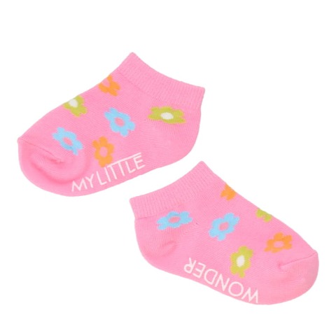 ベビー　3足組クルーソックス（9～15cm　MY LITTLE WONDER）