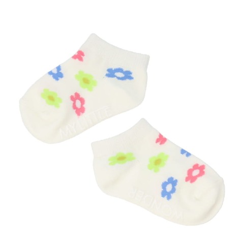 ベビー　3足組クルーソックス（9～15cm　MY LITTLE WONDER）