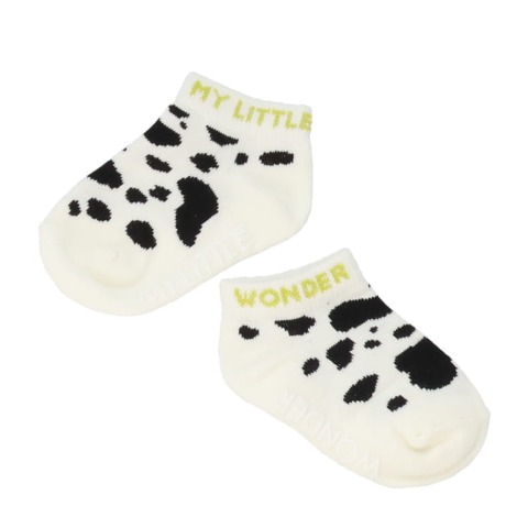 ベビー　3足組クルーソックス（9～15cm　MY LITTLE WONDER）