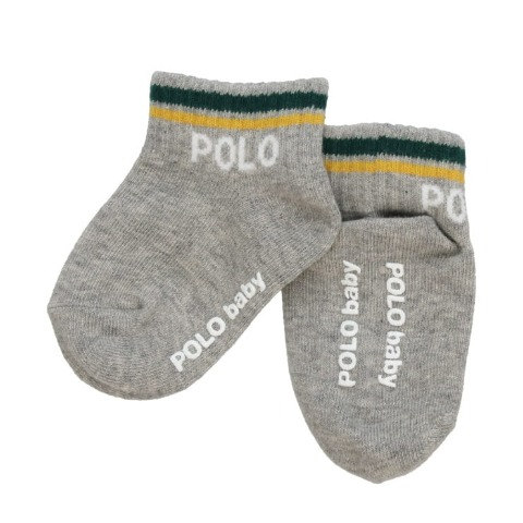 ベビー　3足組ソックス（9-15cm・POLO BCS Baby）