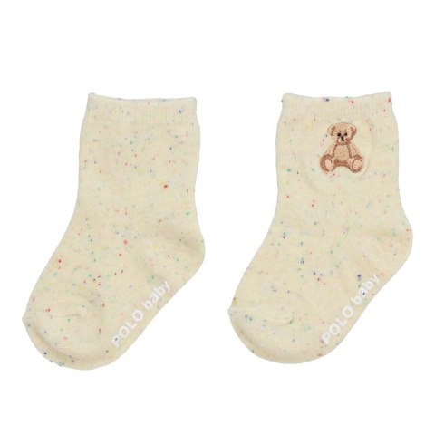 ベビー　3足組ソックス（9-15cm・POLO BCS Baby）