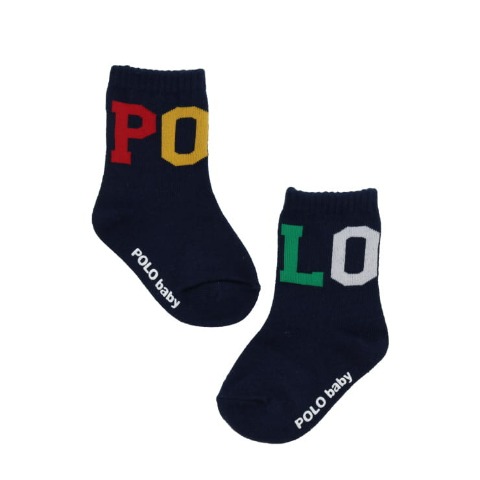 ベビー　3足組ソックス（9-15cm・POLO BCS Baby）