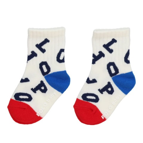 ベビー　3足組ソックス（9-15cm・POLO BCS Baby）
