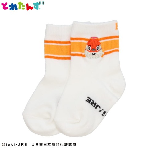 ベビー　クルーソックス（9-15cm　E6 こまちちゃん）