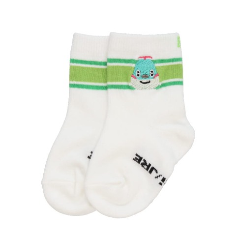 ベビー　クルーソックス（9-15cm　E5 はやぶさくん）