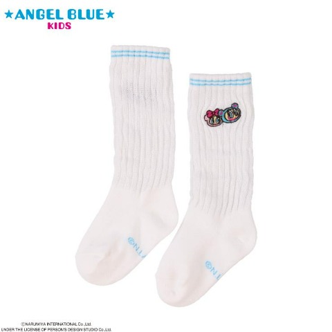 ベビー　ルーズソックス（9-15cm　エンジェルブルー）