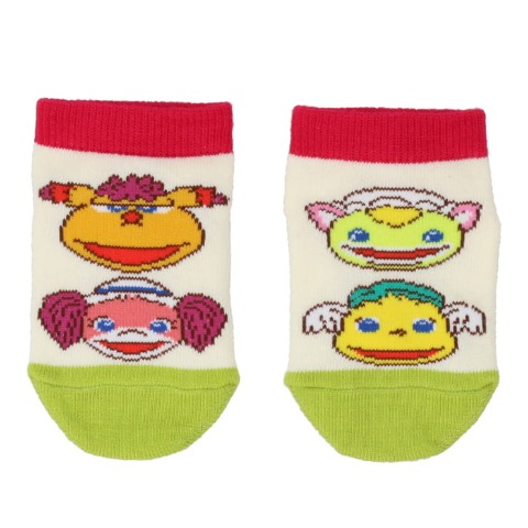 ベビー　3足組スニーカーインソックス（12～15cm　ぐ～チョコランタン）