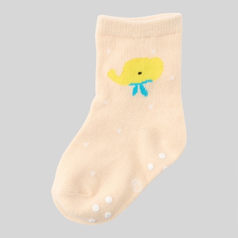 ベビー　3足組クルーソックス（9～15cm・ペネロペ）