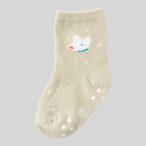 ベビー　3足組クルーソックス（9～15cm・ペネロペ）
