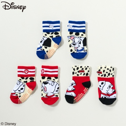 3足組ソックス (9-15cm　Disney)