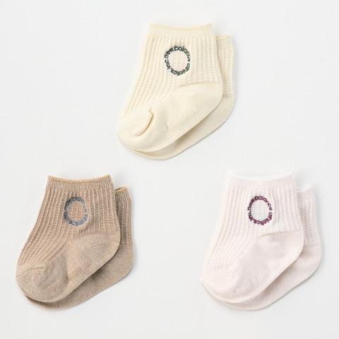 3足組ソックス (9-15cm　New Balance)
