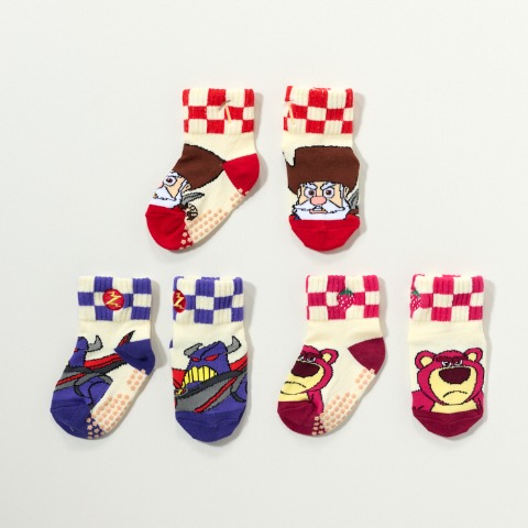 3足組ソックス (9-15cm　Disney/Pixar)