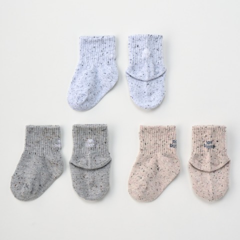 3足組ソックス (9-15cm　New Balance)