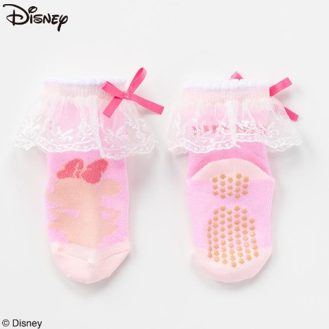 ベビー クルーソックス (9～15cm・Disney)