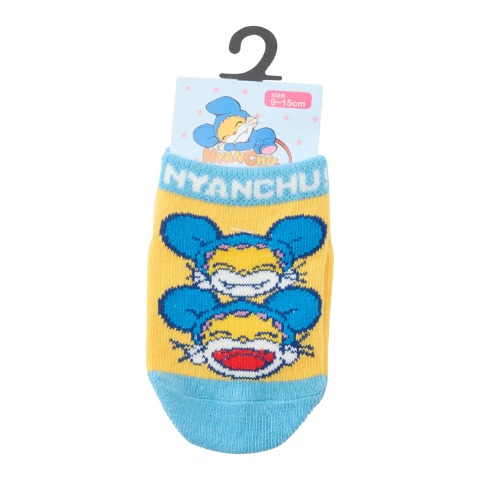 ベビー　スニーカーインソックス（9~15cm　ニャンちゅう）