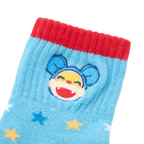 ベビー　ショートクルーソックス（9~15cm　ニャンちゅう）