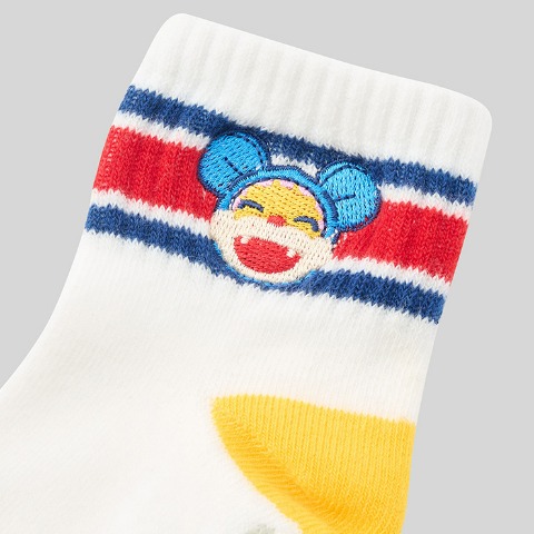 ベビー　ショートクルーソックス（9~15cm　ニャンちゅう）
