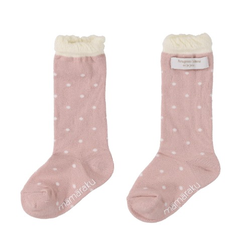 ベビー　ハイソックス（9～15cm　mamaraku×sanamamaYUI）