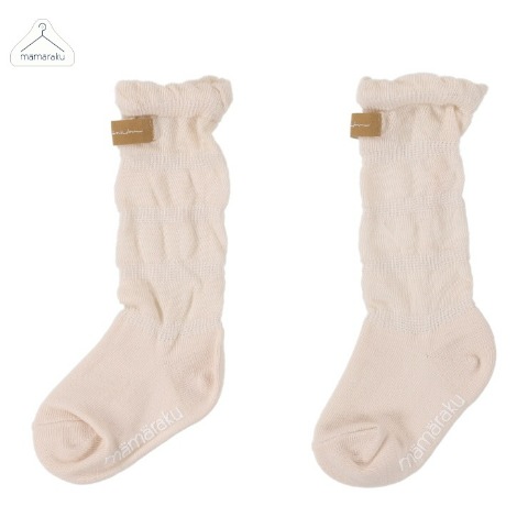 ベビー　ハイソックス（9～15cm　mamaraku×sanamamaYUI）
