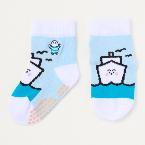 ベビー　クルーソックス（9～15cm・シナぷしゅ）