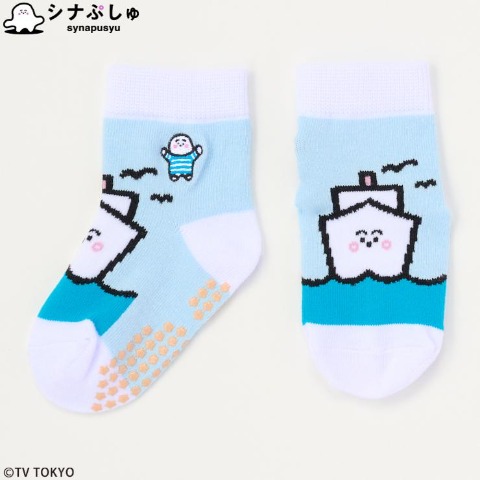 ベビー　クルーソックス（9～15cm・シナぷしゅ）