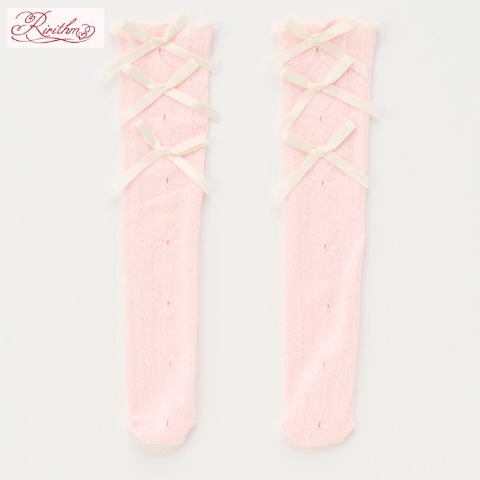 ベビーハイソックス（9～15cm・Ririthm）