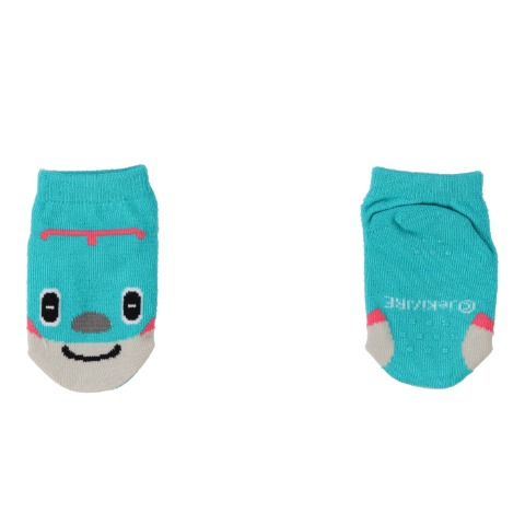 ベビー　スニーカーインソックス（9～15cm　E5 はやぶさくん）