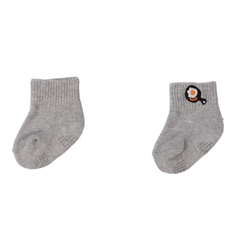 ベビー　3足組ソックス（9～15cm　ホカロン/テンモン家族）