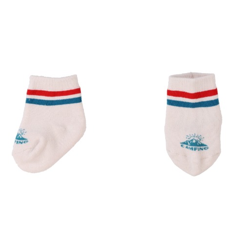 ベビー　3足組ソックス（9～15cm　ホカロン/テンモン家族）