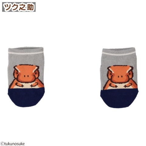 ベビー　スニーカーインソックス（9～15cm　ツク之助）