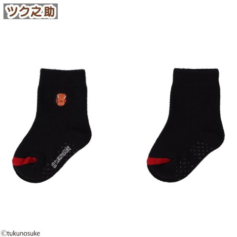 ベビー　ショートクルーソックス（9～15cm　ツク之助）