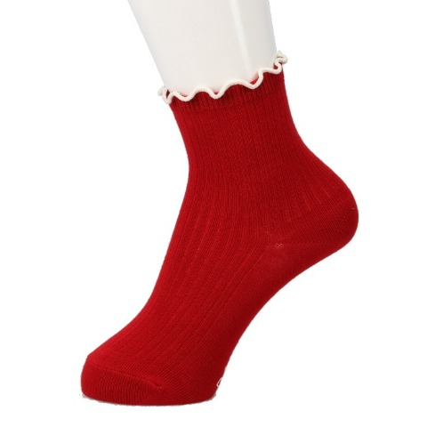 ベビー　３足組クルーソックス（9～15cm　DAILY　LINE）