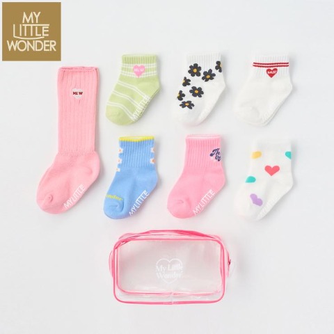 7足組ソックス（9～15cm・MY LITTLE WONDER）