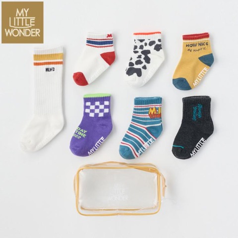 7足組ソックス（9～15cm・MY LITTLE WONDER）