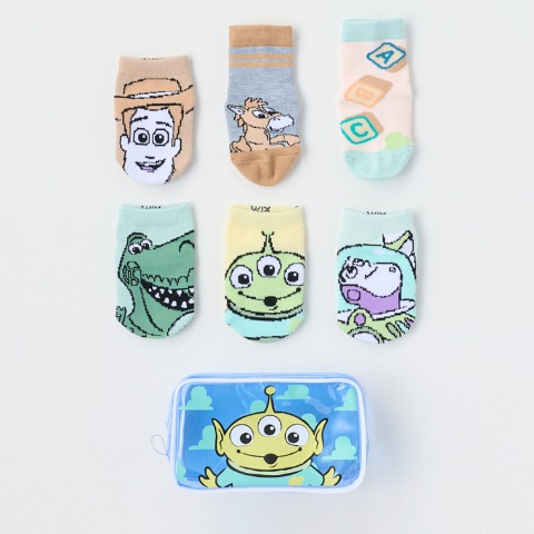 6足組ソックスセット（9～15cm・Disney/Pixar）