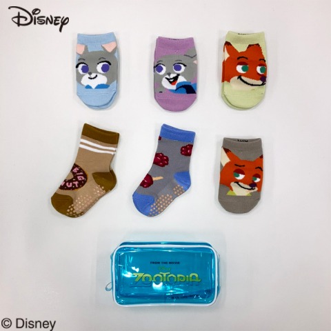 6足組ソックスセット（9～15cm・Disney）