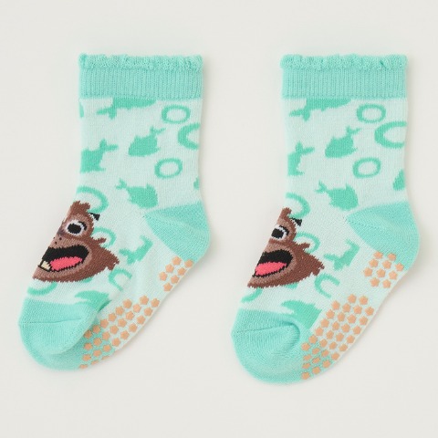 ベビー　クルーソックス（9～15cm・Disney）