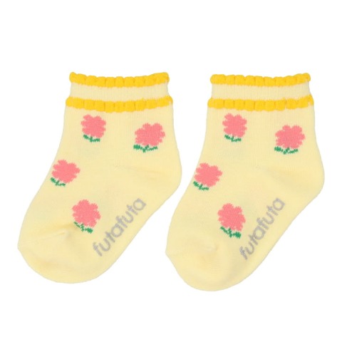 ベビー　3足組ショートクルーソックス（9～15cm　futafuta）