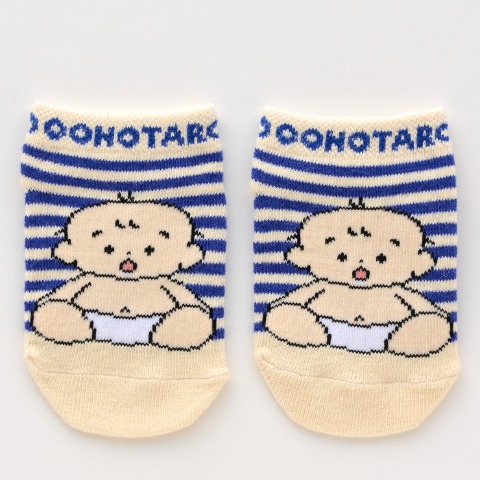 ベビー　スニーカーインソックス（9～15cm　おおのたろう）